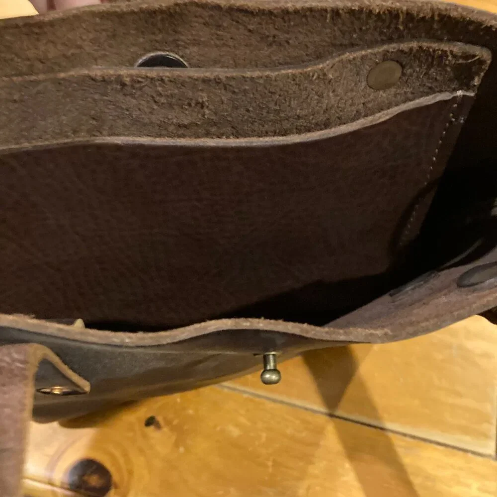 Go Forth Goods Mocha Mini Avery Crossbody Tote - Picture 5 of 10